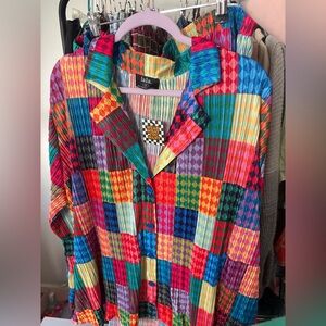 Dressed in LALA Plisse TOP ONLY